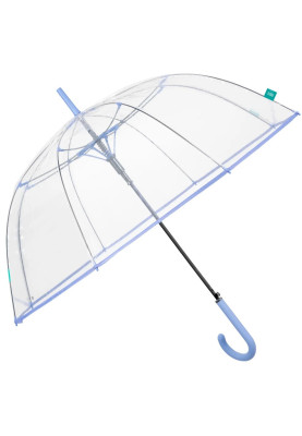 Perletti paraplu Transparant - koepelparaplu