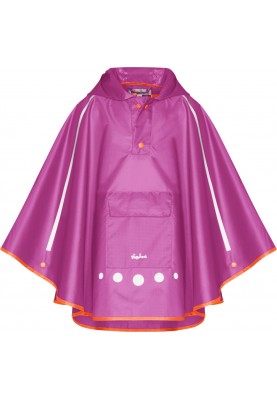 Playshoes kinderregenponcho Paars/Roze - Pack it