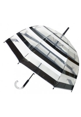 Smati paraplu Transparant - Zwart / Wit