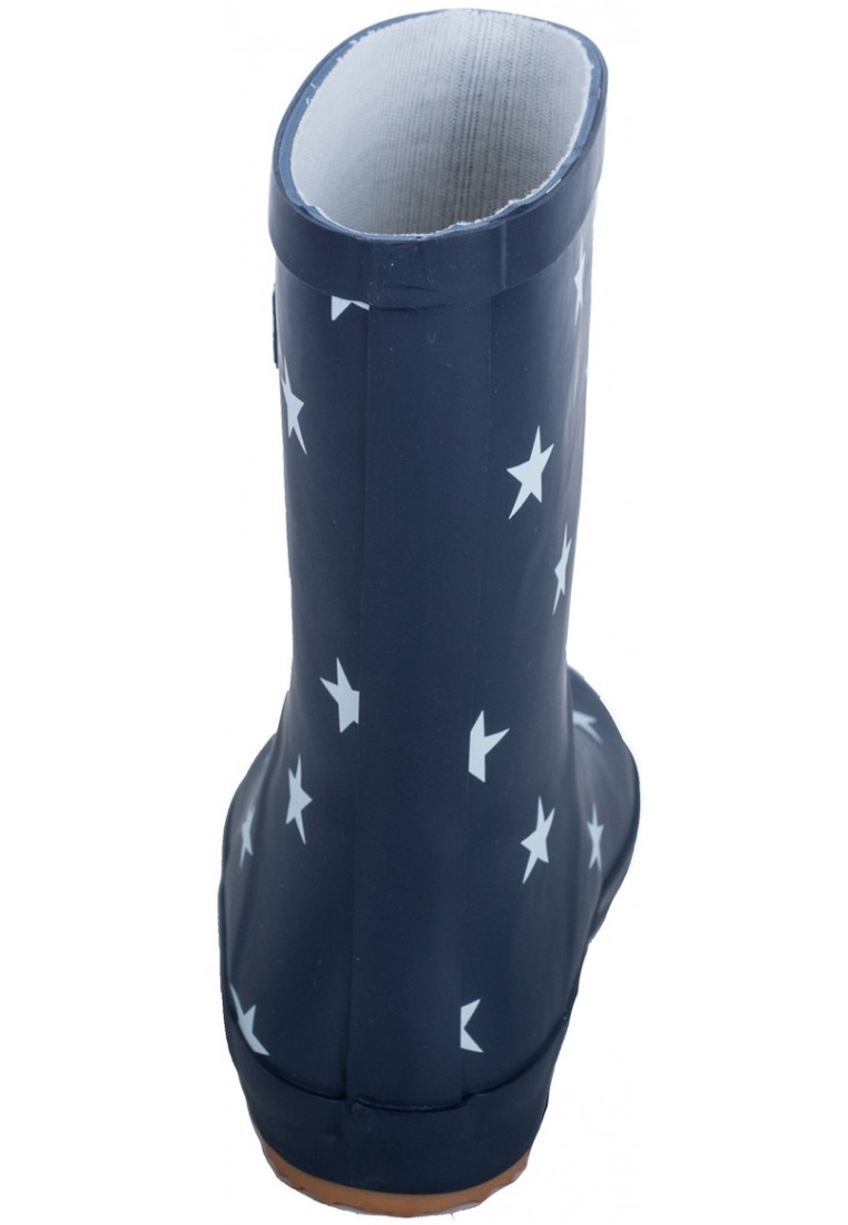 Donkerblauw met sterren kinder regenlaars van BMS Donkerblauw met sterren kinder regenlaars van BMS (Maat 33