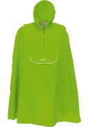 Neon groene kinder regenponcho Pasino van Pro-X Elements 1