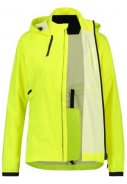 Neon geel compact dames regenjas Commuter jacket Hi-vis van Agu 2