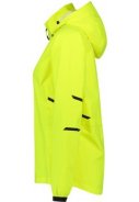 Neon geel compact dames regenjas Commuter jacket Hi-vis van Agu 4