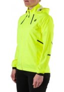 Neon geel compact dames regenjas Commuter jacket Hi-vis van Agu 6
