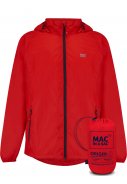 Rode regenjas Red van Mac in a Sac 1