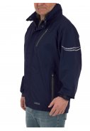 Donkerblauwe heren regenjas Wallis van Pro-X Elements 5