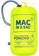 Neon gele regenponcho van Mac in a Sac  3