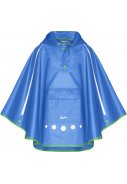 Blauwe kinder regenponcho Pack It van Playshoes 1