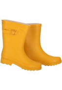 Geel (Ochre) damesregenlaars Rubber Rain Boots van XQ 