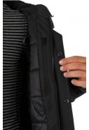 Zwarte winterjas Urban outdoor Clean Jacket van Agu 3