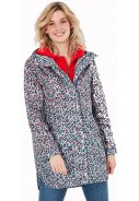 Silver Lynx Leopard Go Lightly regenjas van Joules 10