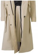 AGU damesregenjas Beige - Trenchcoat 5