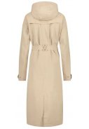 AGU damesregenjas Beige - Trenchcoat 9