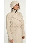 AGU damesregenjas Beige - Trenchcoat 2