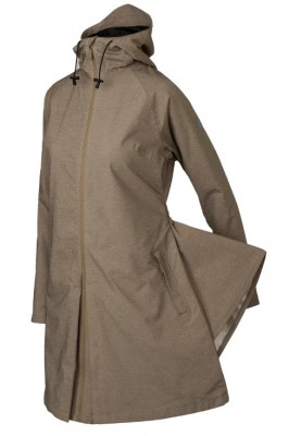 AGU damesregenjas Beige/Bruin - Seq