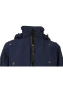 AGU damesregenjas Blauw - Trenchcoat 3