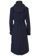 AGU damesregenjas Blauw - Trenchcoat 5