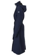 AGU damesregenjas Blauw - Trenchcoat 6