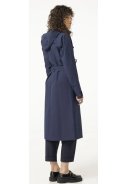 AGU damesregenjas Blauw - Trenchcoat 8
