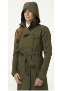 AGU damesregenjas Groen - Trenchcoat 3