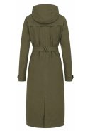 AGU damesregenjas Groen - Trenchcoat 6