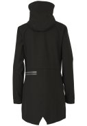 AGU damesregenjas Zwart - Parka 2