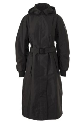 AGU damesregenjas Zwart - Trench coat puffer