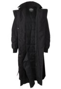 AGU damesregenjas Zwart - Trench coat puffer 2