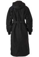 AGU damesregenjas Zwart - Trenchcoat puff 5