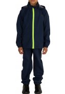 AGU kinderregenpak Blauw - Go 6