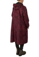 AGU regenponcho Rood/Zwart - Motion 7