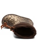 Bisgaard kinderregenlaarzen Beige/Bruin - Leopard 3