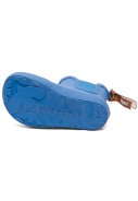 Bisgaard kinderregenlaarzen Blauw - Barefoot rubber 5