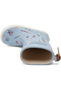 Bisgaard kinderregenlaarzen Blauw - Lavender Blossom 3