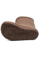 Bisgaard kinderregenlaarzen Bruin - Barefoot high rubber 2