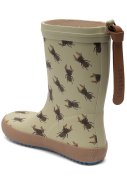 Bisgaard kinderregenlaarzen Groen - Brown Beetles 3