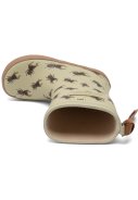 Bisgaard kinderregenlaarzen Groen - Brown Beetles 4