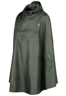 Bjornson regenponcho Blauw - Haps