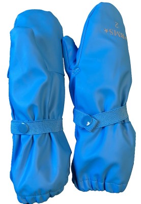 Blauwe waterdichte kinder handschoenen