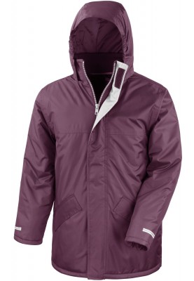 Bordeaux rode (Burgundy)  winter parka van Result