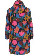 Danefæ damesregenjas Blauw/Geel/Groen/Roze - Danedith 3