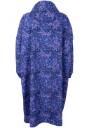 Danefæ damesregenponcho Blauw - Danedream Drops 2