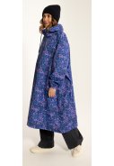 Danefæ damesregenponcho Blauw - Danedream Drops 5