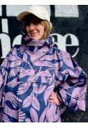 Danefæ damesregenponcho Blauw - Danepackit 4
