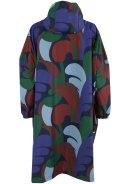 Danefæ damesregenponcho Blauw/Paars - Danedream Drops 4
