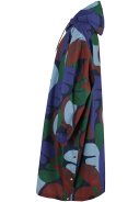Danefæ damesregenponcho Blauw/Paars - Danedream Drops 5