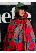 Danefæ damesregenponcho Rood - Danepackit 4
