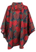 Danefæ damesregenponcho Rood - Danepackit 7