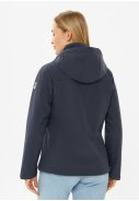 Derbe damesregenjas Blauw - Adeby 3