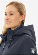 Derbe damesregenjas Blauw - Adeby 4